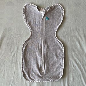 NWOT Love To Dream Swaddle UP - Gray - Small